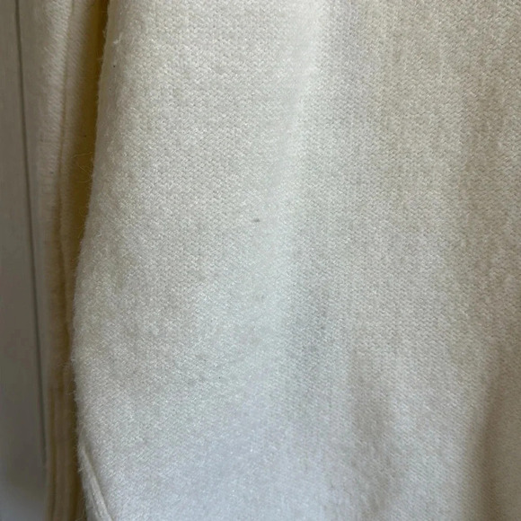 Moth by Anthropologie Ivory Turtleneck Oversized Sweater XS - Picture 5 of 6